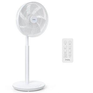 이노크아든 BLDC 유선선풍기 저소음 360도회전 BLDC 리모컨 타이머 가정용 거실 스탠드