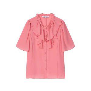 [꼼빠니아] 프릴 쉬폰 블라우스_CADU5-WRB190