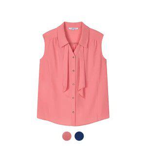 [꼼빠니아] 카라넥 민소매 블라우스_CADU5-WRB130