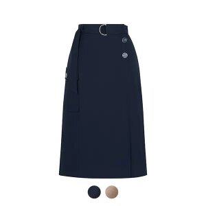 [꼼빠니아] 벨티드 포켓 포인트 H라인 스커트_CADU5-WQS110