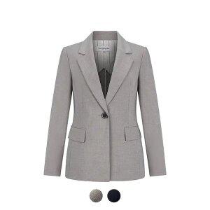 [꼼빠니아] 린넨 원버튼 싱글 자켓_CADU4-WTJ010