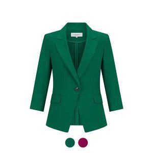 [꼼빠니아] 롤업 7부 소매 원버튼 자켓 A_CADU4-WJK901