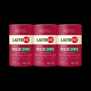 종근당건강 공식 락토핏 간케어 60포 3통(90일분)