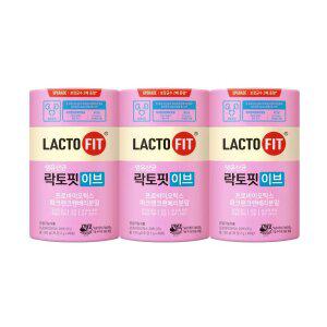 종근당건강 공식 락토핏 이브 60포 3통 (90일분)