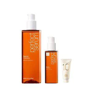 미쟝센 퍼펙트 세럼 오리지널 200ml, 1개+오리지널 80ml, 1개+증정( 살롱10 샴푸 손상