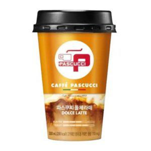 [삼립] 파스쿠찌 컵커피 돌체라떼, 300ml, 10개