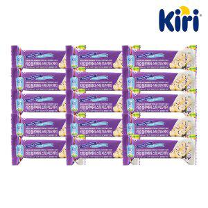 끼리 리얼스틱 치즈케익 30g 블루베리 15개 / 조각케익 크림치즈 디저트 어린이집 간식