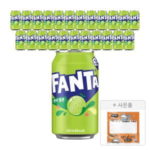 [코카콜라] 환타 멜론, 350ml, 24개  + 증정 (조앤프렌즈 메모지, 주문시 100% 증정)