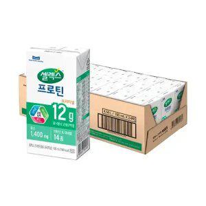 [셀렉스] 프로틴 음료 오리지널 팩 190ml, 24개