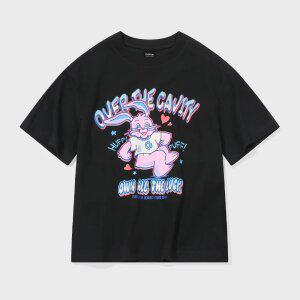 KIDS 허프 홉피 반팔티 블랙