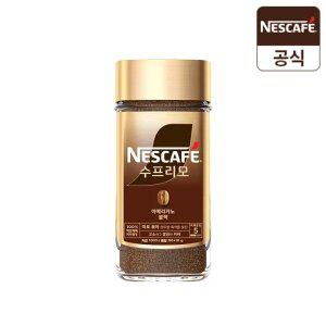 [장바구니5%] 네스카페 수프리모 아메리카노 블랙 100g 1개