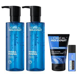 로레알파리 맨 엑스퍼트 이드라파워 쿨링 올인원 120ml 2개 + 클렌징 폼 50ml+미니 올