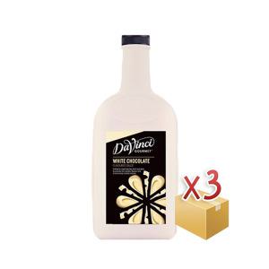 다빈치 화이트 초코 소스 2.6kg 1박스 3개