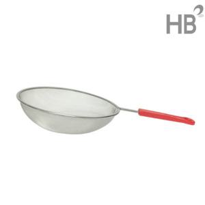 손잡이 스탠 채반 20cm / 뜰채망 원형채반 거름채 건지개 요리용 면건지기 스탠뜰채