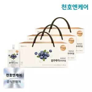 [천호엔케어] 블루베리즙 프리미엄 30팩 3박스 / 천호식품