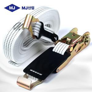 국산 자동바 주걱세트 50mm x 10M 고장력 깔깔이 라쳇 짐바 고정바 화물차 고정용품