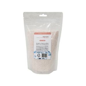 [소금] 히말라야 핑크소금 암염 100% 그라인더 가정용 선물 답례품 대용량 업소용 핑크솔트 500g(가는입자)