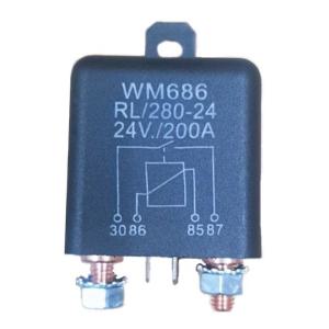 자동차 릴레이 DC24V 200A 아이솔레이터 블랙박스