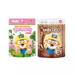 뽀로로 데일리 비타츄잉정 멀티비타민 15정 x 10개