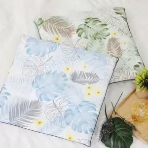 이솔홈 몬스테라 세미 사각 방석