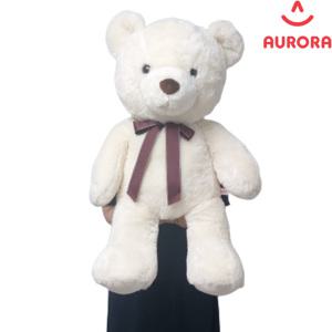 스마일베어 오로라 나혼자산다 윌슨 친구 애착 대형 곰인형 81cm 크림색