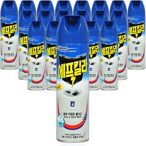 에프킬라 킨 500ml x 20개 모기약 살충제 킬라 모기 파리 벌레 약 퇴치 기피