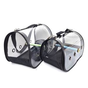 투명메쉬 앵무새 이동가방 (소형) 횟대포함 중소형앵무새 이동장 새집 새장 새용품