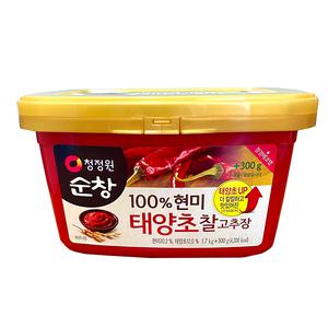 청정원 순창 100% 현미 태양초 찰고추장 2kg 1개