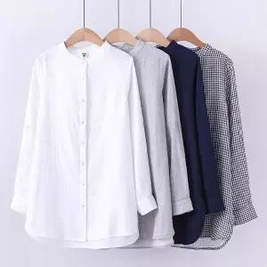 중년 빅사이즈 여성 의류 엄마옷 롱 남방 셔츠 블라우스