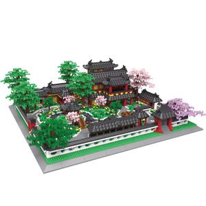 나노블럭 세계 건축물 대형 랜드마크 블록 미니 건물 오리엔탈 가든 9933