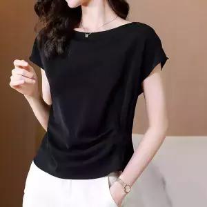 KARRA 보트넥라인블라우스_A0993M