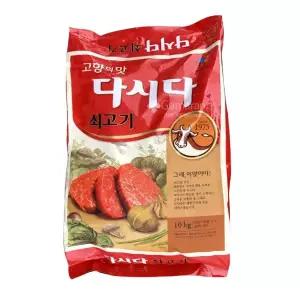 CJ 제일제당 다시다쇠고기 10kg 쇠고기다시다 고향의맛다시다가마랑