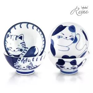 [헨느] 도라 미케 야옹이 공대 2P / 공기대접세트