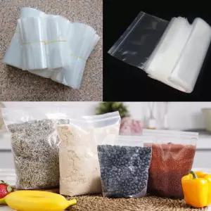 투명 지퍼백(100매)-비닐백,폴리백,비닐봉투,다용도,A4,B4,A3,4절