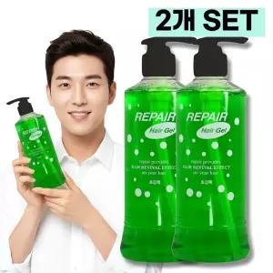남자 헤어젤 초강력 고정력 세팅력 지속력 남성 헤어스타일링 400ml+400ml