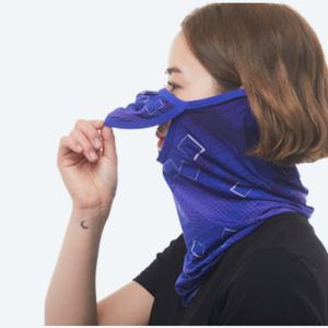 위키란쥬 코 뚫린 쿨 여름 입체형 멀티스카프 넥워머