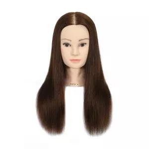 비너스가발 100%인모 20인치 연습용통가발 브라운