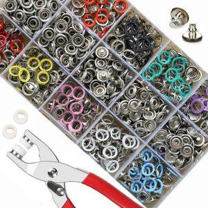 요술똑딱이 1004 만능 셀프 수선 똑딱이펀칭기 단추펜치 스냅단추펀치 가시도트기구