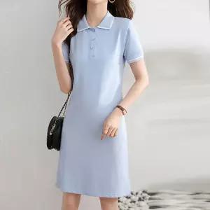 [카라] KARRA 라인배색피케이원피스_A3F0928