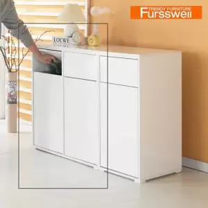 퍼스웰 리뉴 LPM 분리수거함 휴지통수납장 세탁빨래함2칸 NC_021