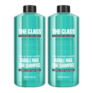 더클래스 버블맥스 고농축 기능성 카샴푸, 그린, 1L, 2개