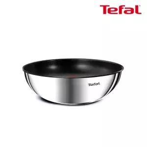 [테팔]매직핸즈 인덕션 티타늄2X 스테인리스스틸 뉴 이모션 웍 26cm