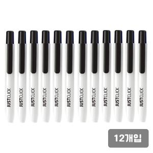 모리스)저스트클릭 보드마카(M/흑)-다스(12개입)