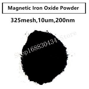 R  D 초미세 분말용 자성 산화철 분말 블랙 Fe3O4 325 메쉬 1um200nm 멀티 사이즈 99.9%