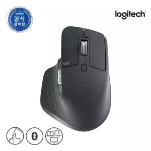 [로지텍코리아 공식] MX MASTER 3S 무선 블루투스 마우스 [그래파이트]