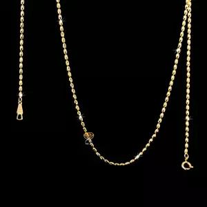 14k 18k 컷팅 볼 체인 줄 목걸이 미라볼10 한돈 데일리 여자 여성 남자 금 목걸이