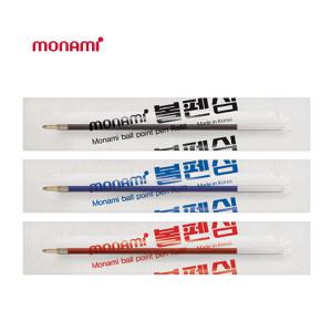 모나미 153 볼펜 리필심 0.7mm 영심 12개입