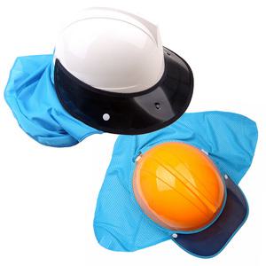 안전모용 목그늘 썬캡 자외선 차단 그늘이 햇빛가리개 썬블럭 캡 안전 모자 헬맷 하이바 덕신상공 에스투 럭키산업