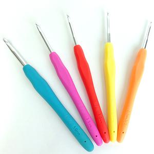 라바라바 모사용 코바늘 손뜨개 실리콘 뜨개질 바늘 뜨게 뜨개용품