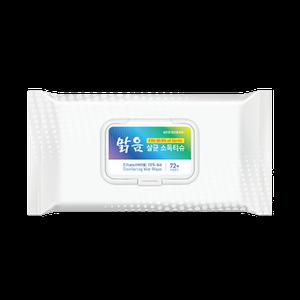 맑음티슈 72매입 살균 소독 세정 물티슈 알콜 다목적 항균 청소 에탄올 70%